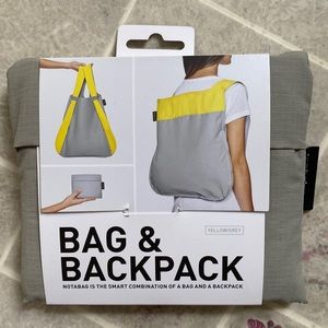 Never used original packaging NotABag yellow/gray